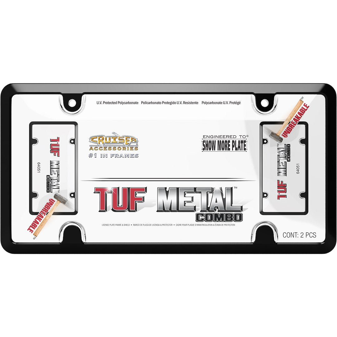 Cruiser 64051 Black Plate Frame and Shield Combo - image 2