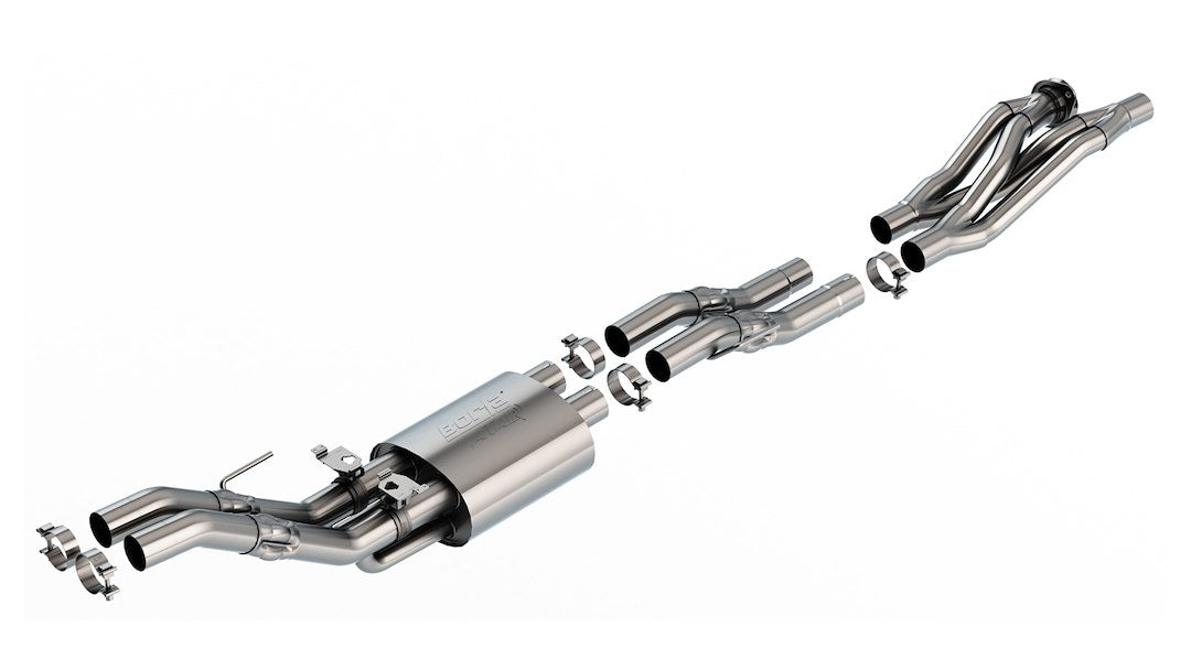 Borla ATAK ® Series Cat Back System Dual Dual Exhaust System Kit 60737 - image 1