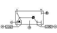 Sierra Marine RK40690G SPDT Rocker Switch - 20A, 12V
