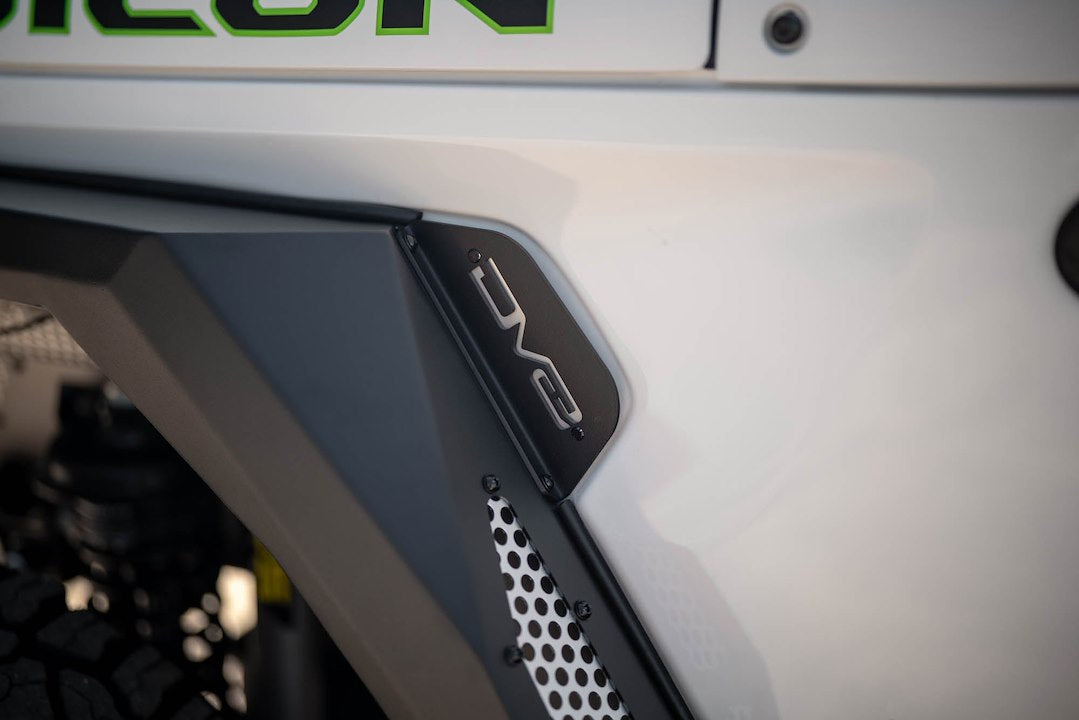DV8 Offroad FDJL-09 Armor Steel Flat Fender Flares