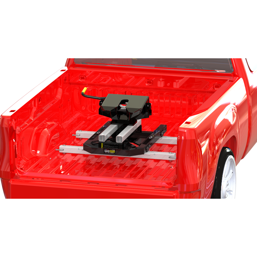 PullRite Sliding 16000 Pound 2-way Fifth Wheel Trailer Hitch (2700)