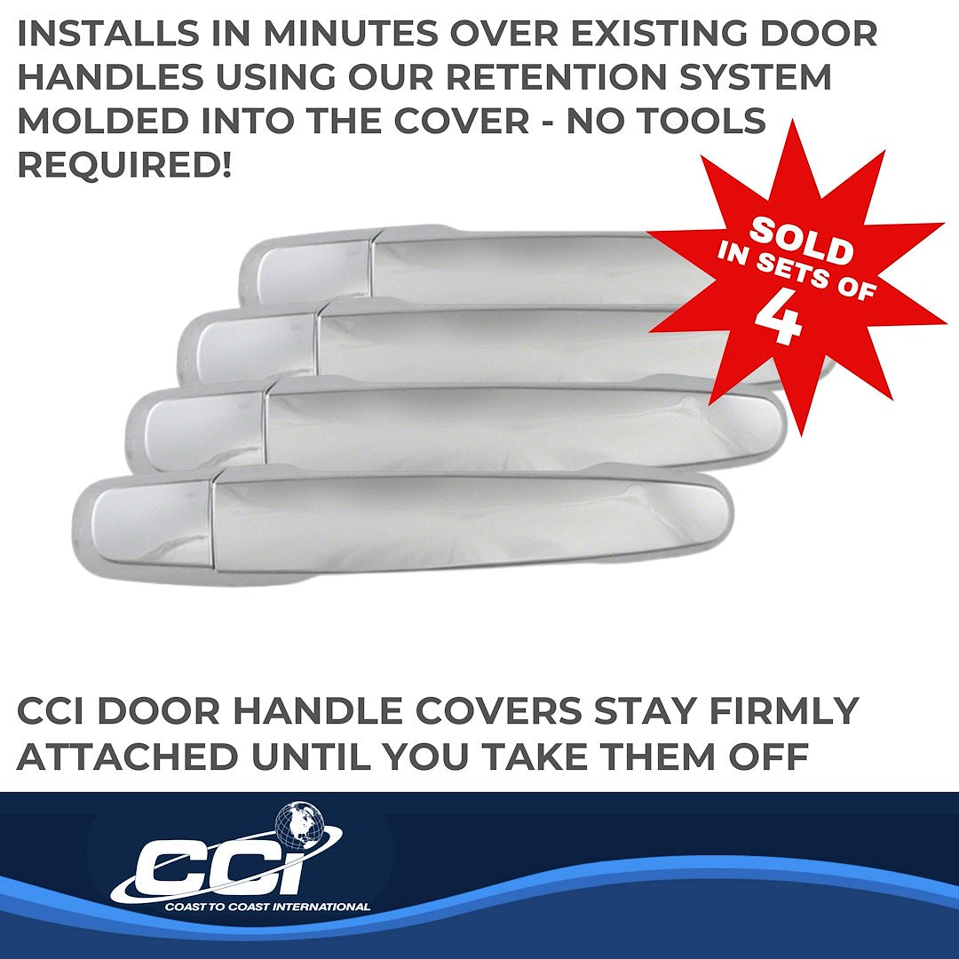 Coast To Coast DH68566S Chrome Impala Smart-Key Covers - image 3