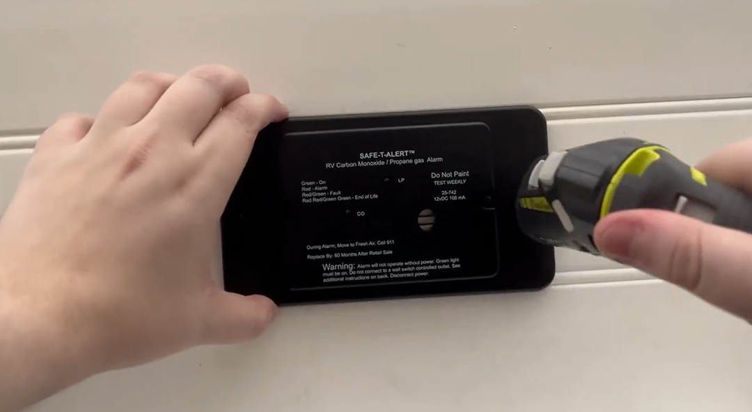MTI 42RBLTRKIT RV Carbon Monoxide/Propane Alarm