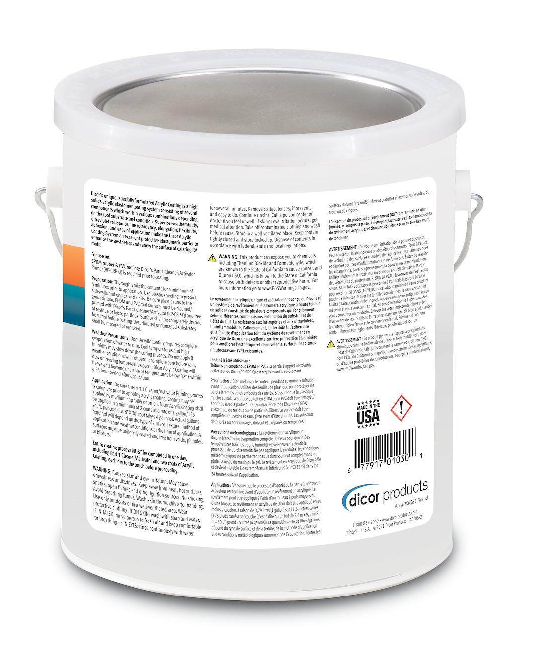 Dicor Corp. Rp-Crct-1 Roof Coating - image 2