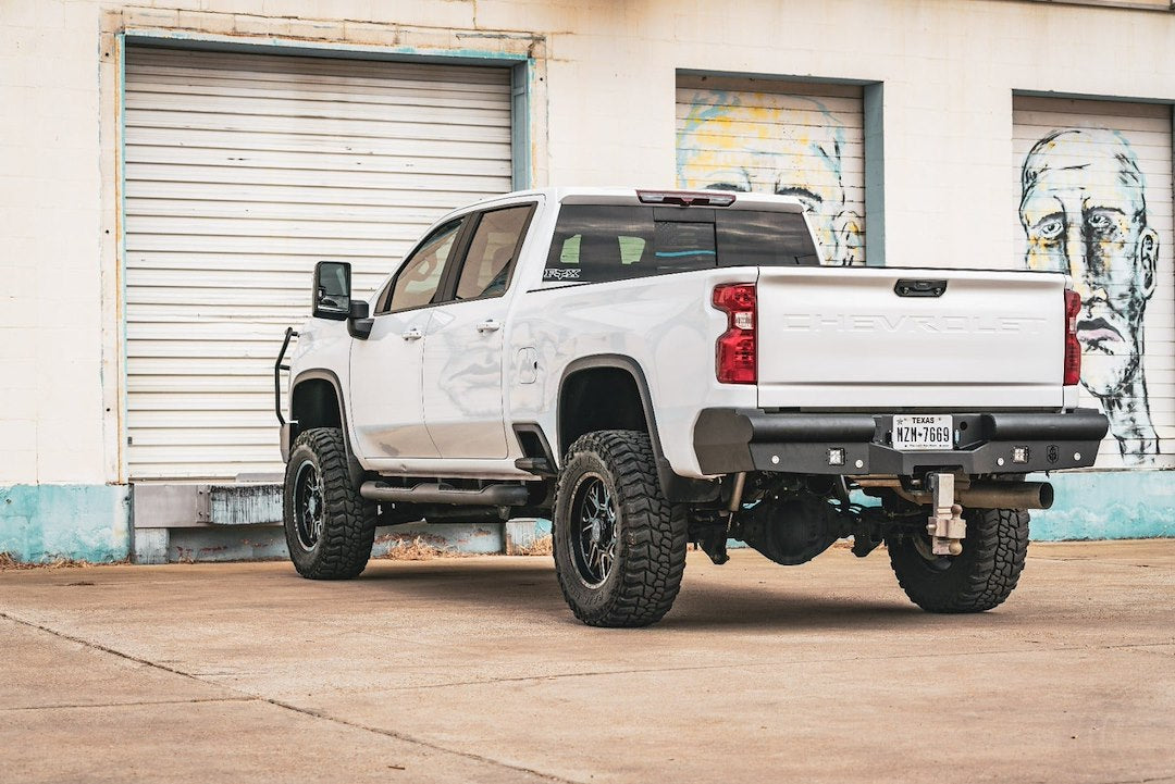 Road Armor 3202VR0B Vaquero Chevy HD Rear Bumper