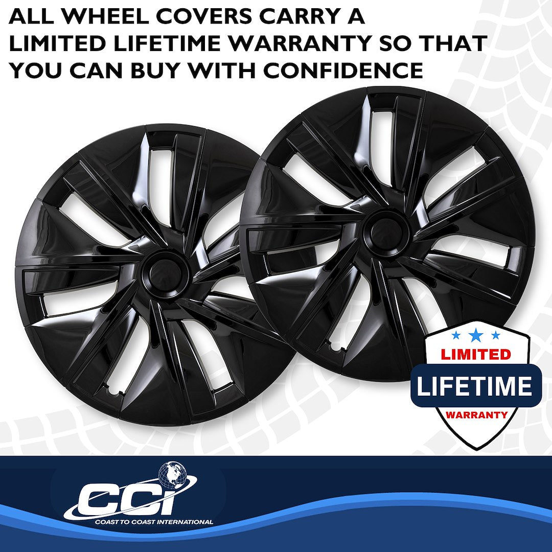 Coast To Coast 56619BLK Black 19-Inch Wheel Covers - image 5