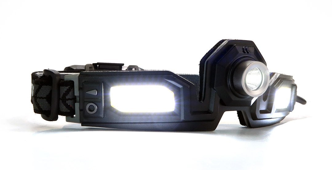 STKR Concepts 00387 FLEXIT Headlamp Pro 6.5, 650 Lumens