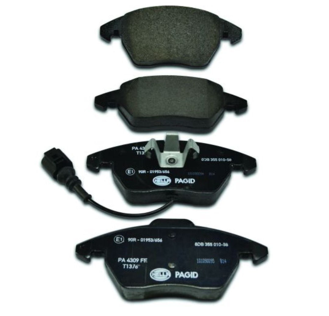 Hella Pagid 355010581 Low-Metallic Disc Brake Pad Set