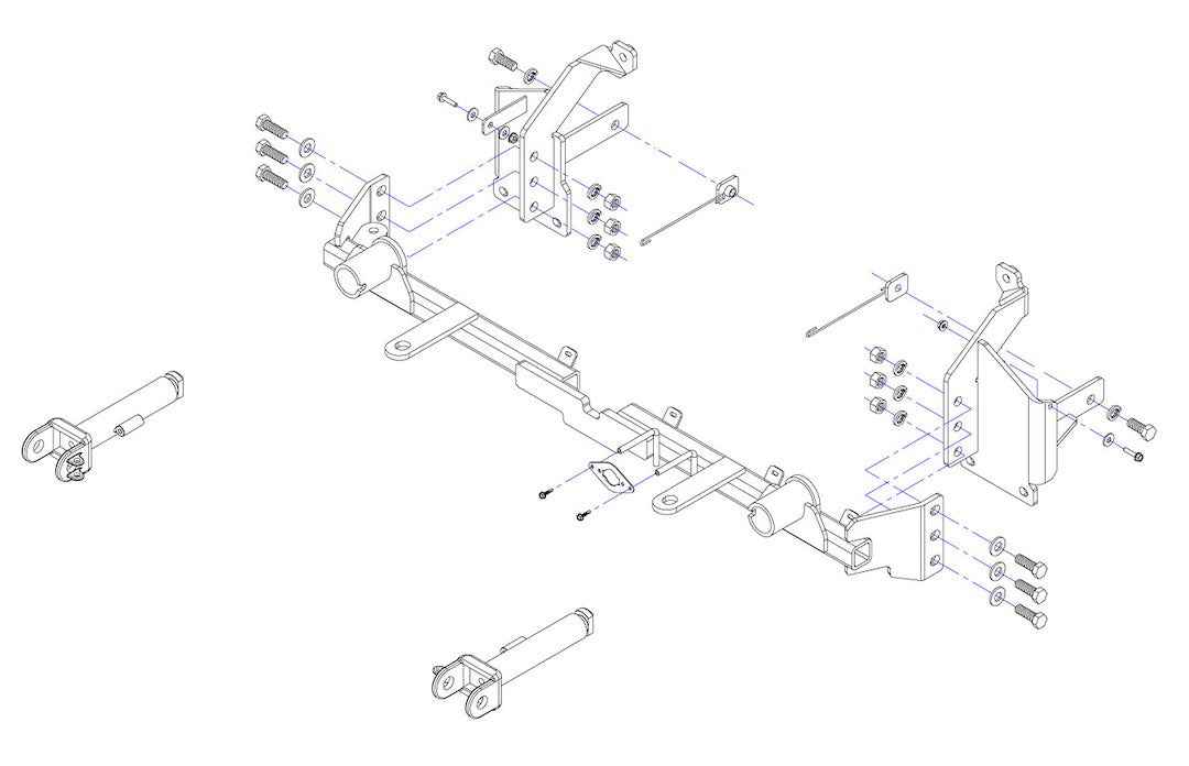 Roadmaster 524465-5 Vehicle Baseplate for Ford Escape 2020–2022