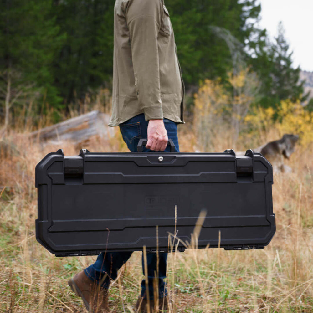 Decked A0031-MANF-BLK Honcho 80 Black Organizer with Foam