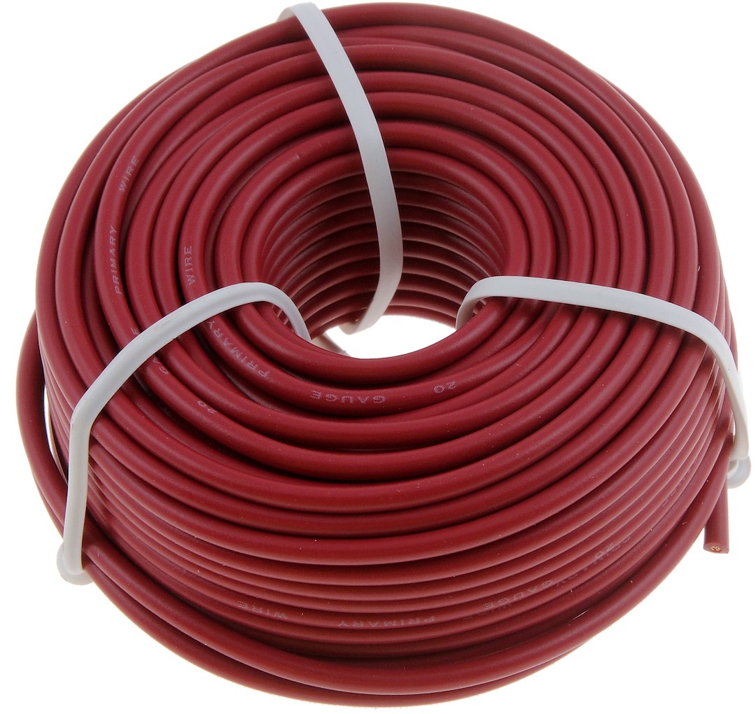 Dorman 86750 Conduct-Tite Red 20-Gauge Primary Wire, 40 Feet - image 1