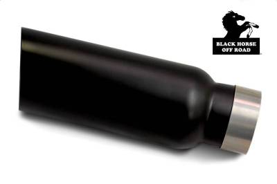 Black Horse Offroad Mt-Rr03bk Exhaust Tail Pipe Tip - image 9