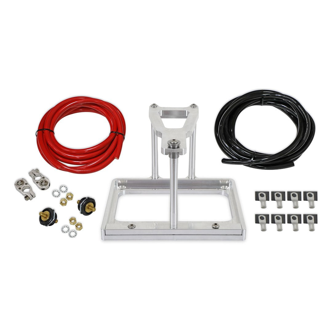 Holley 120107DS Battery Relocation Kit with Hardware