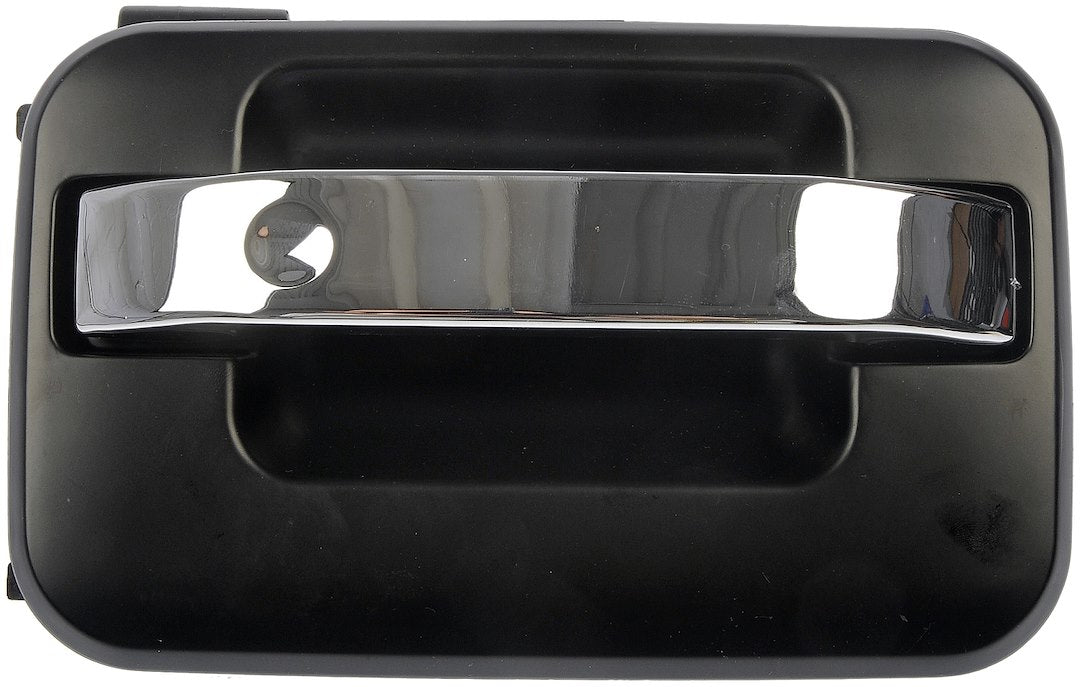 Dorman 80198 Exterior Door Handle, Silver and Black - image 1