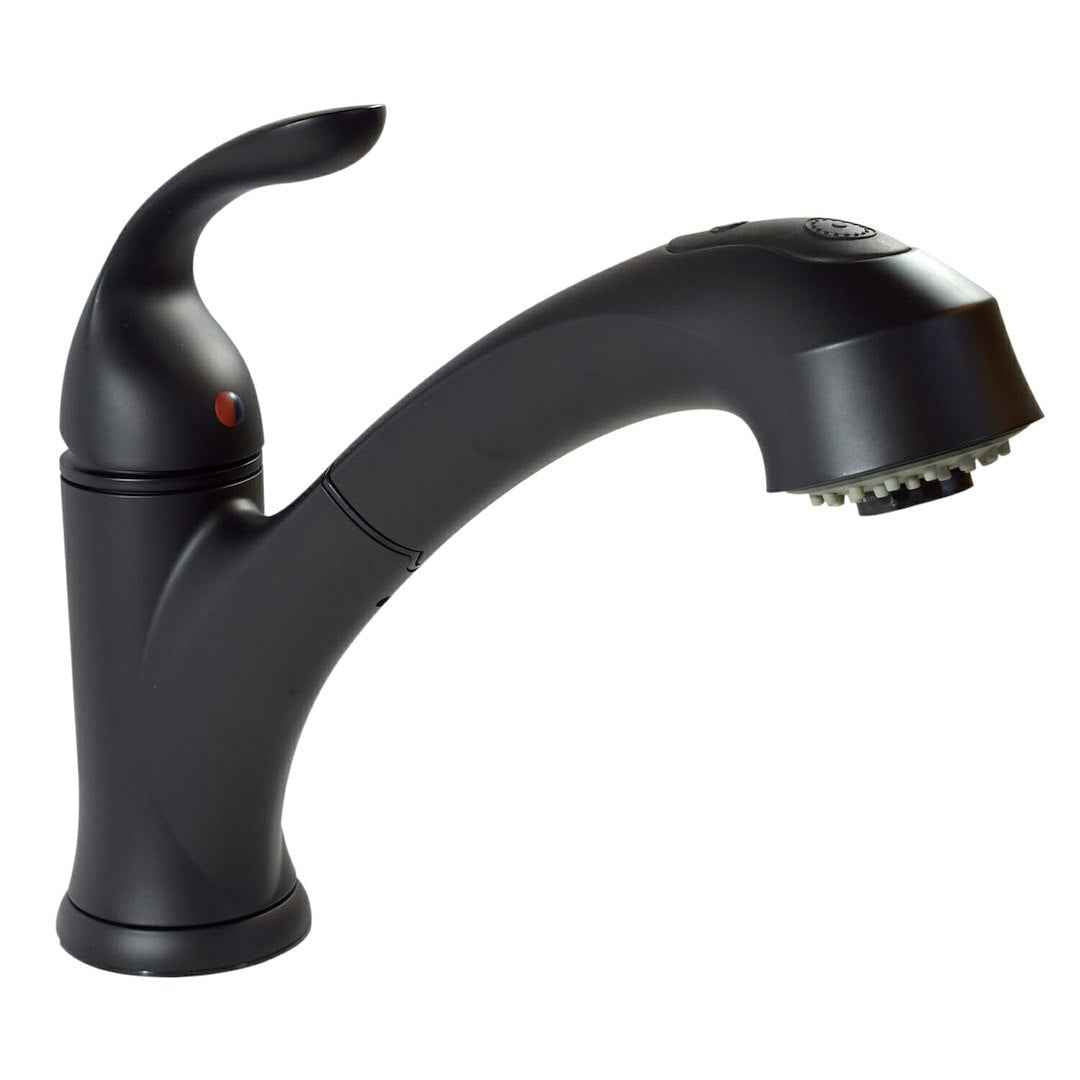 Phoenix Products PF231741 Pull-Out Kitchen Faucet - Black
