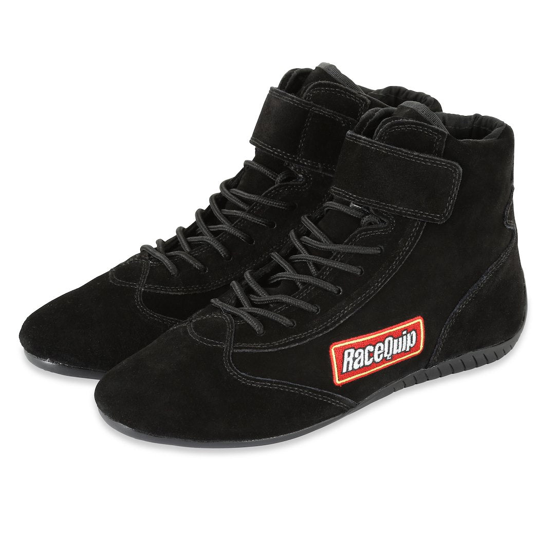 Racequip 30300090 Black Racing Shoe, Size 9.0