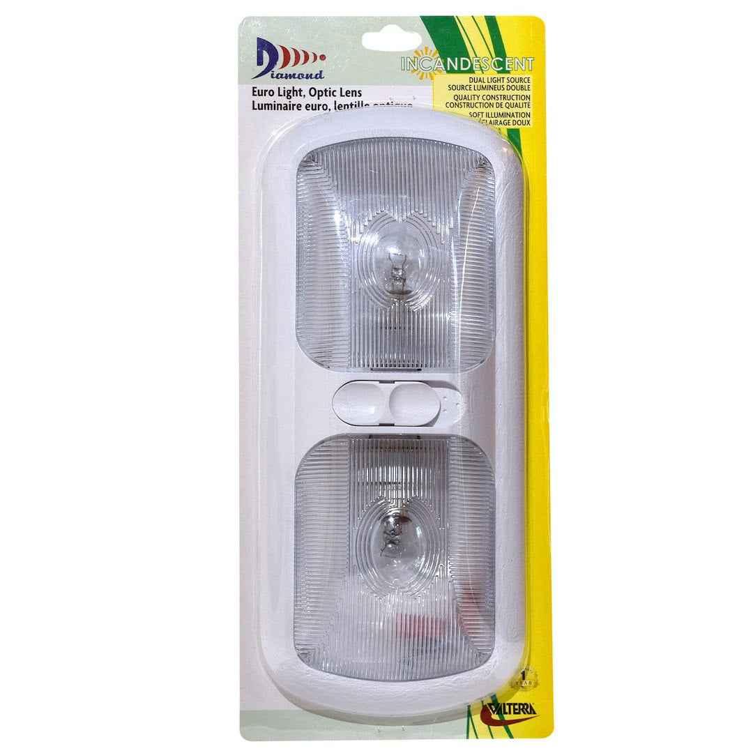 Valterra DG71251VP Eurostyle Incandescent RV Dome Light - 11 in