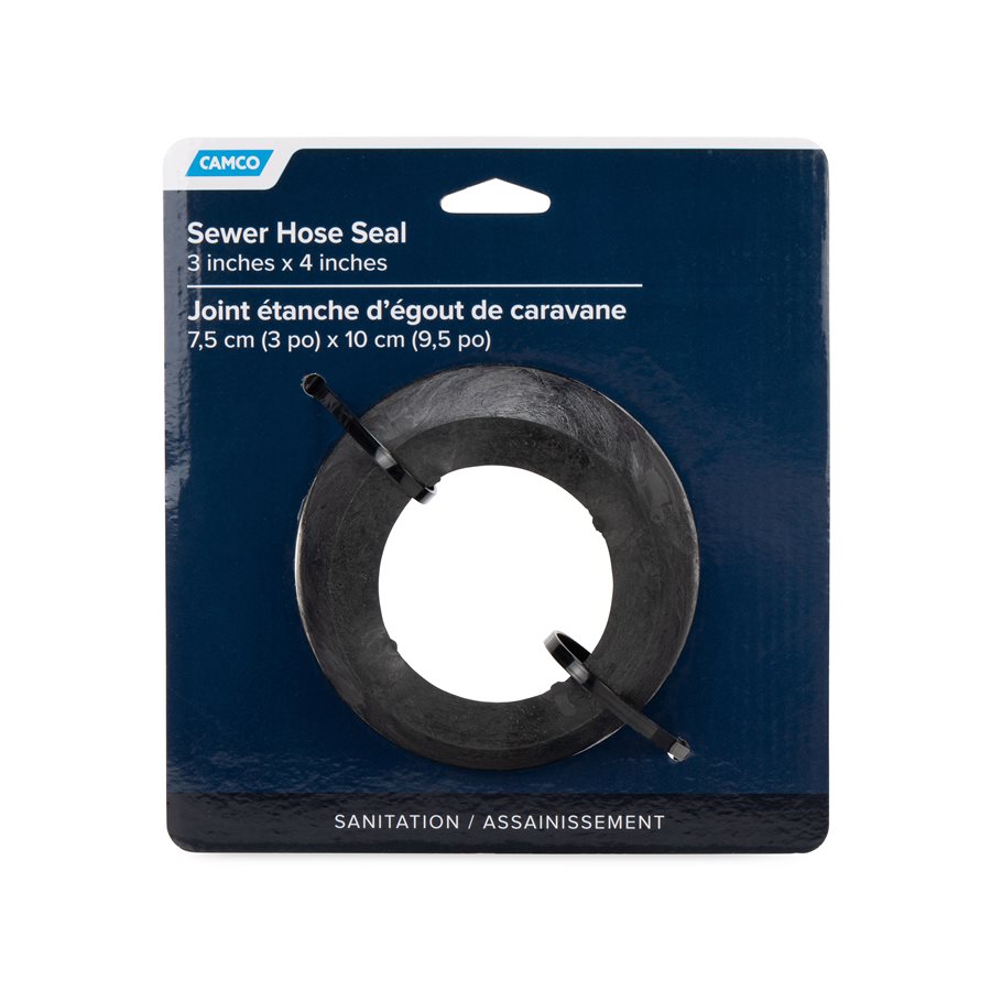 Camco Sewer Hose Seal (39313) – Diameter (In): 4 Inch X 3 Inch