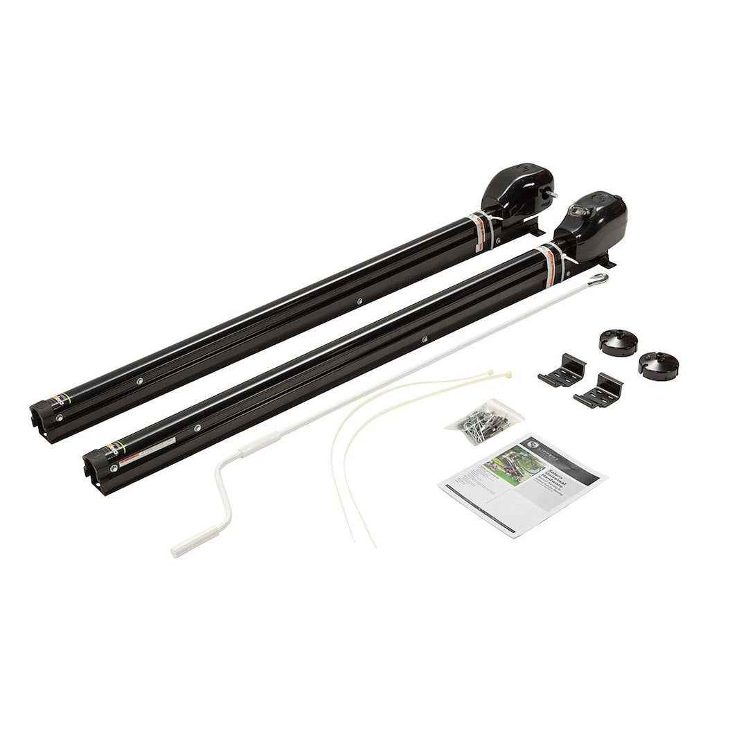 Lippert 434727 Solera Awning Arm Set - 69 in, Black