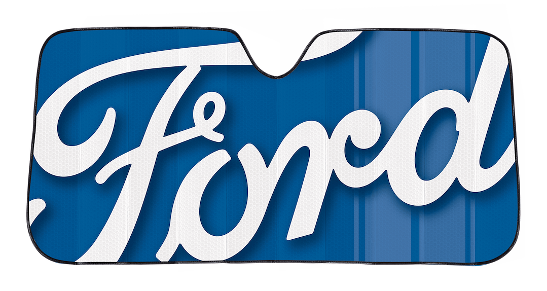 Plasticolor 003704R01 Ford Script Windshield Shade