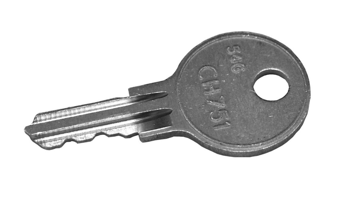 JR Products Double Cut Key Code Ch751 No Logo Key (751A)