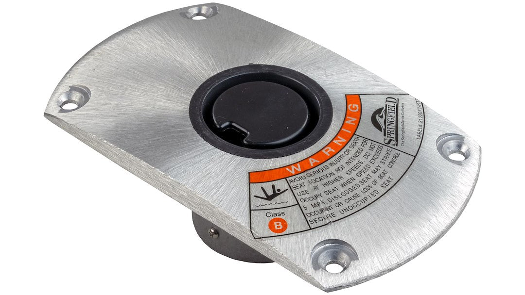 Springfield Marine 3300750-D1 Double-Flat-Sided Plug-In Base