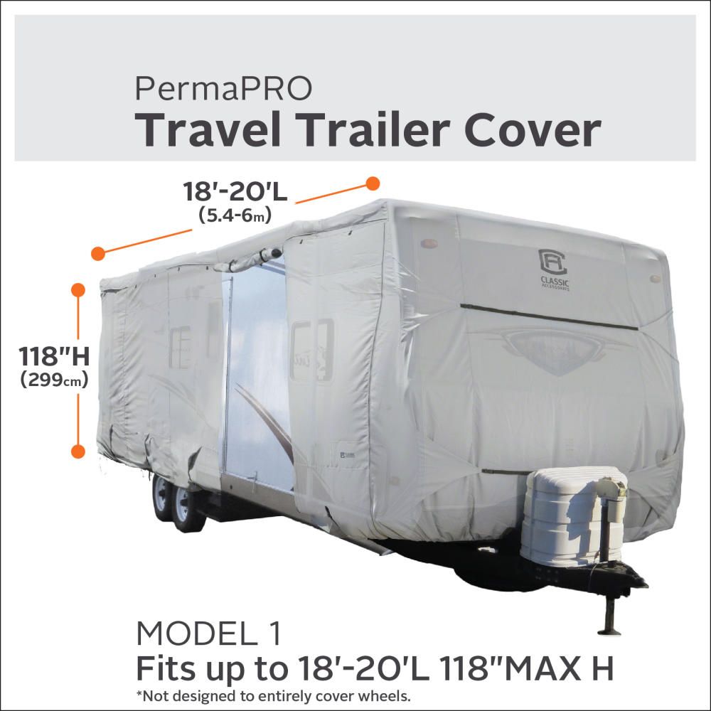Classic Accessories 80-134-141001-00 Travel Trailer Cover - image 11