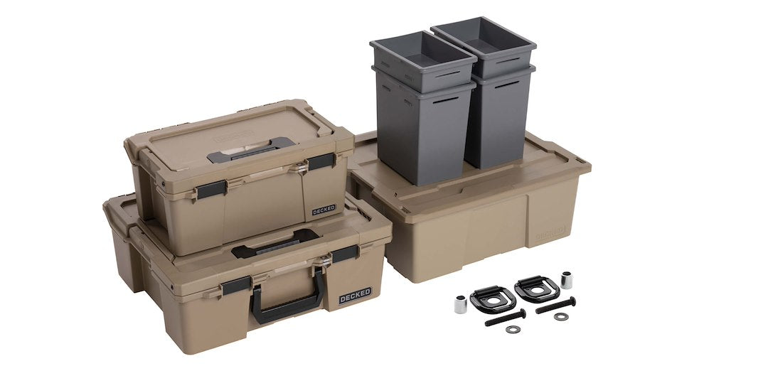 Decked YT10 Drawer Storage for Selected 2024+ Tacoma Applications