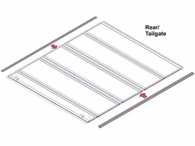 Bak Industries Parts-326a0011 Tonneau Cover Rail Seal - image 1