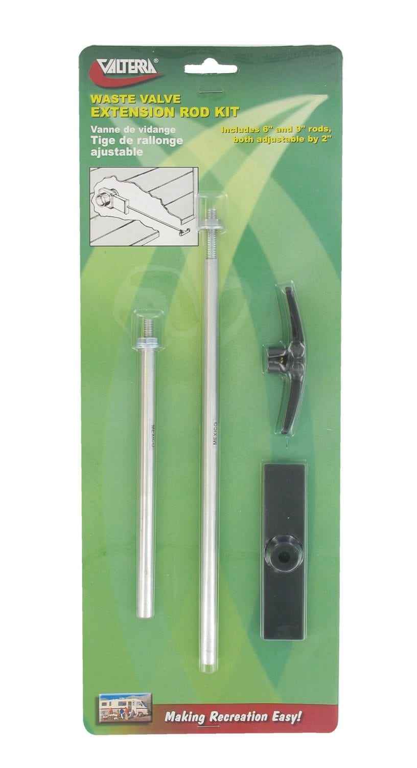Valterra T1046-12VP Waste Valve Extension Set - 4–6 in and 7–9 in