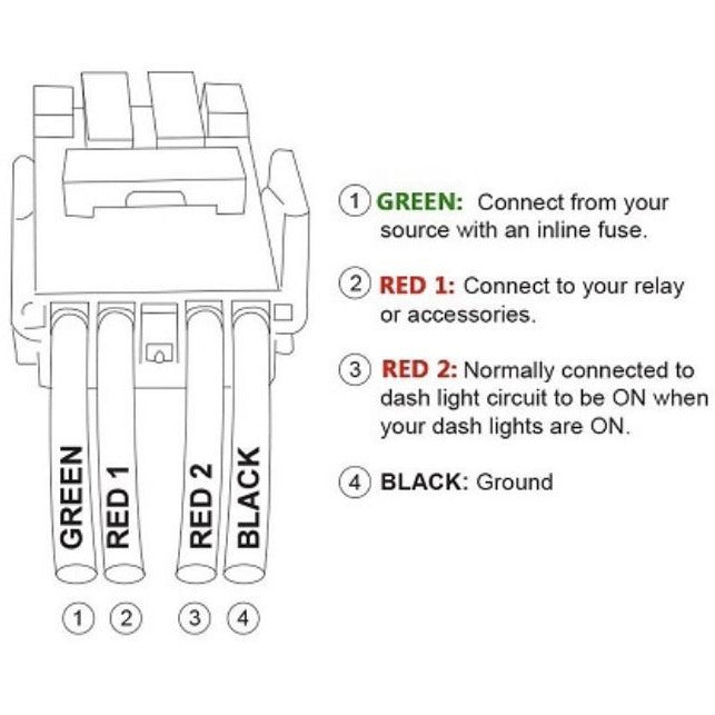 Cali Raised LED CR2383 12V Toyota-Style Rocker Switch - image 5