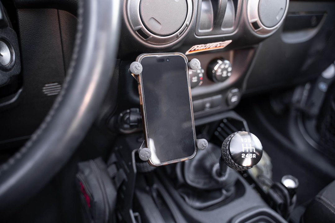 DV8 Offroad CCJK-01 Jeep JK Steel MOLLE Console Organizer