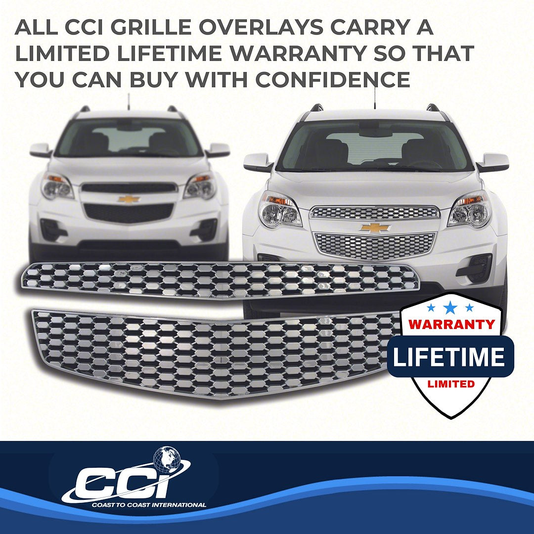 Coast To Coast GI82 Equinox Chrome Honeycomb Overlay - image 3