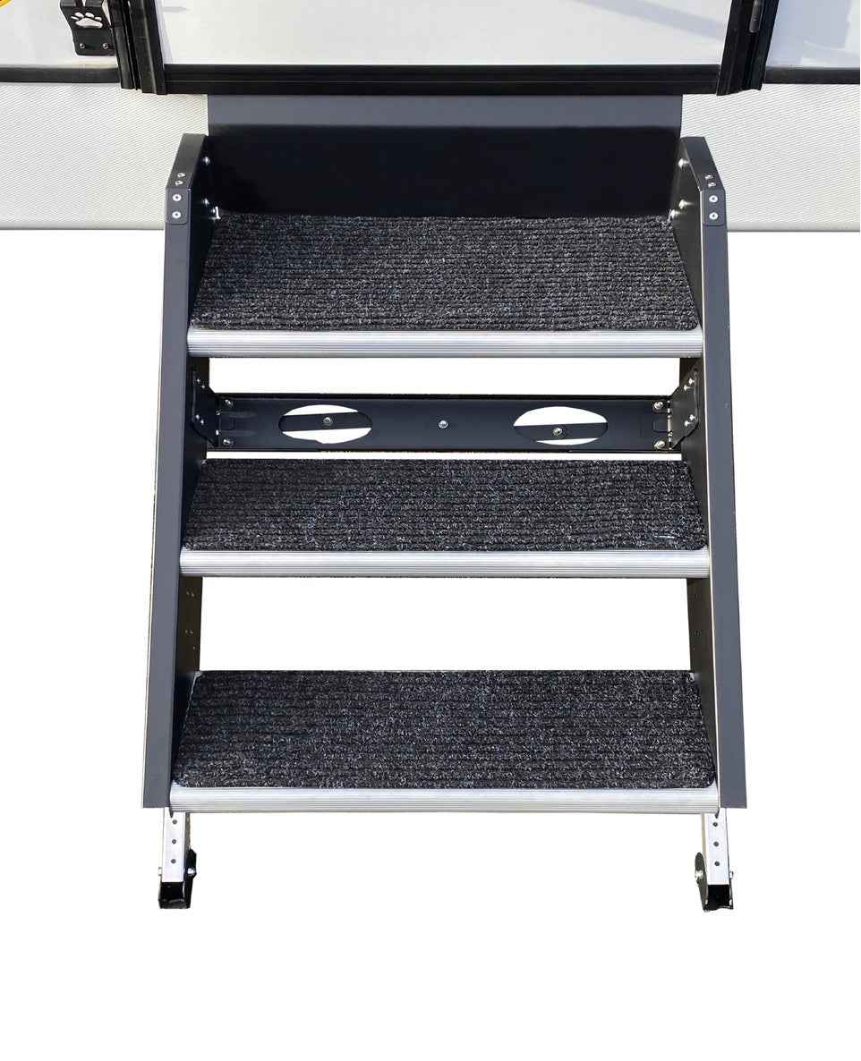 Trailersphere RUL2475-2 RV Solid Step Rugs - 24 x 7-1/2 in, Pair