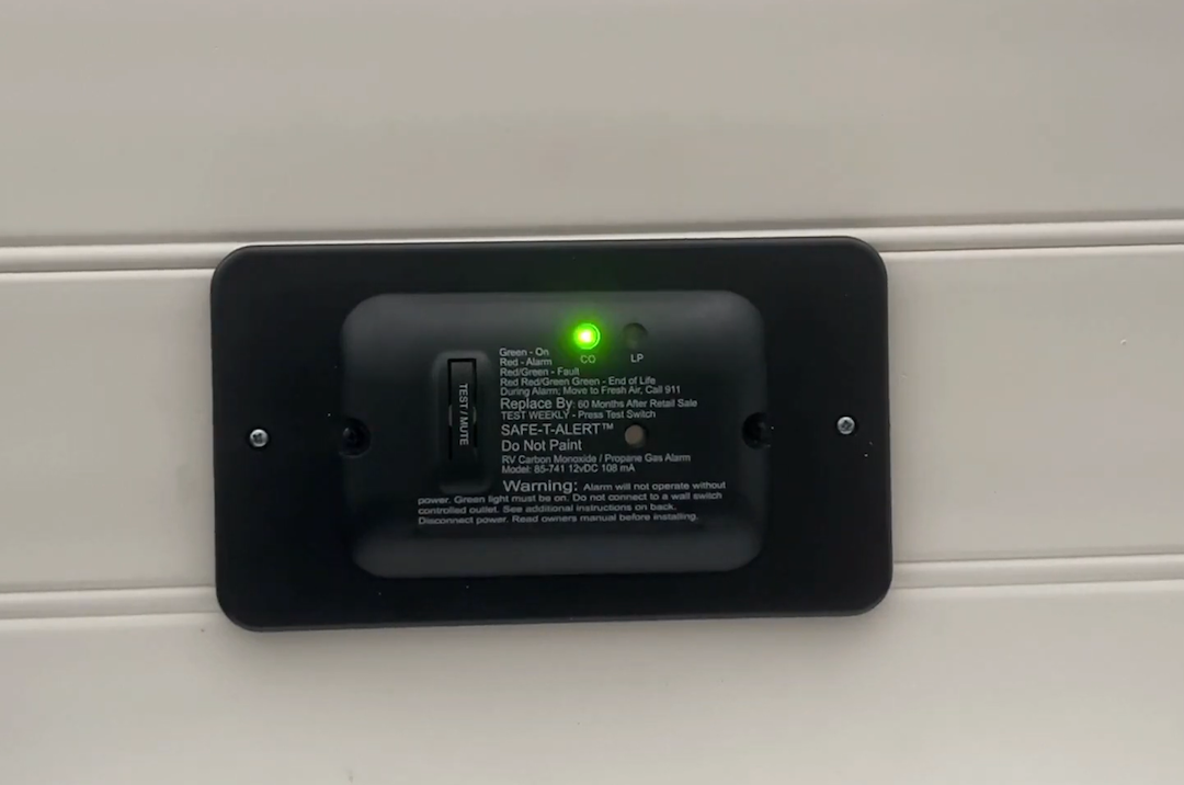 MTI 85-741-BL-TR RV Carbon Monoxide/Propane Alarm