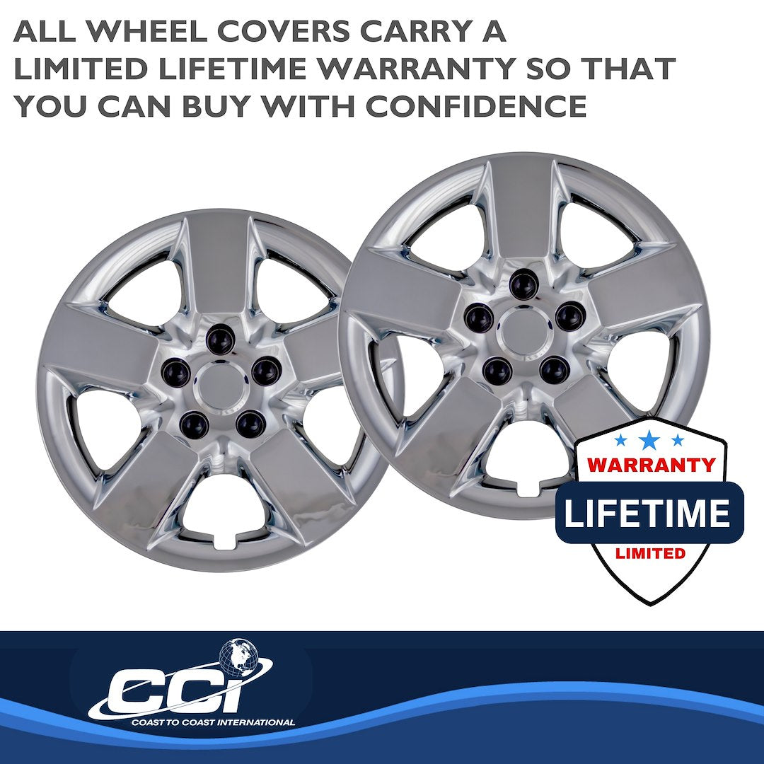 Coast To Coast 44316C Rogue 16-Inch Chrome Wheel Covers - image 3