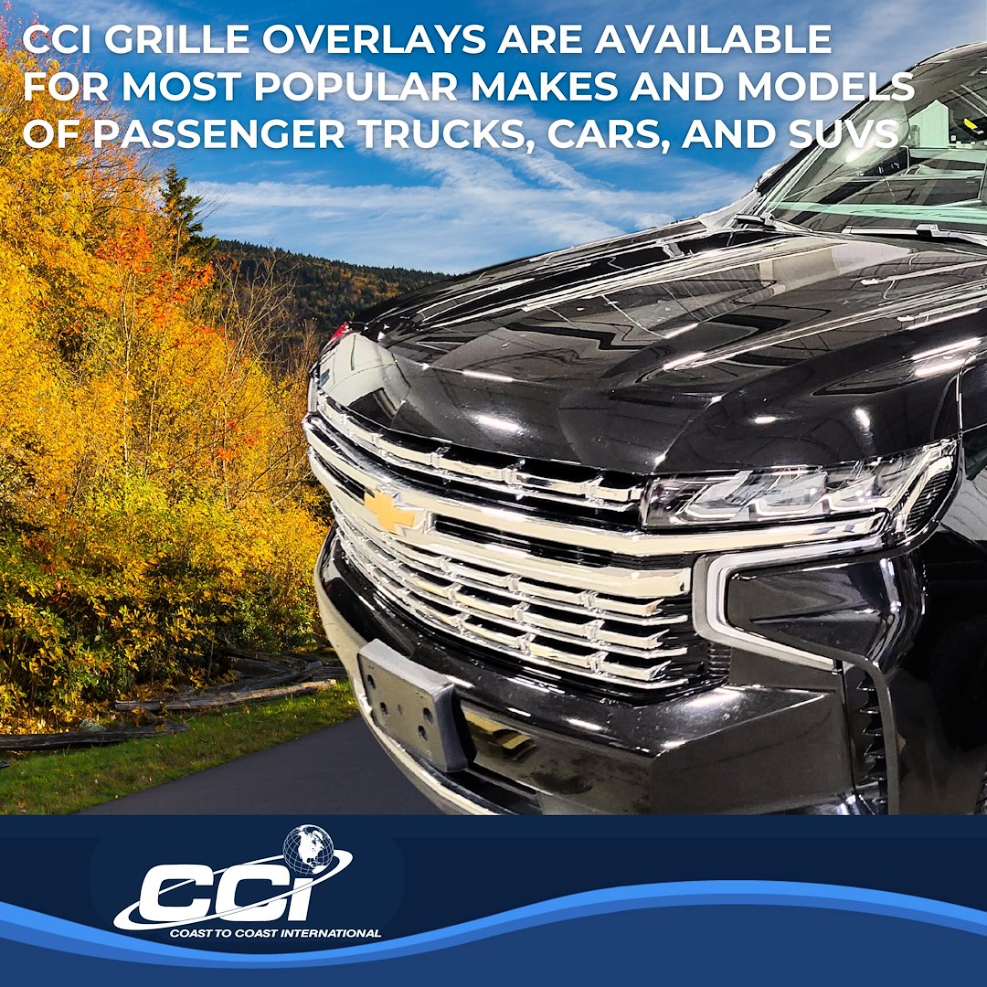 Coast To Coast GI178 Chrome Tahoe Bar Grille Overlay - image 5