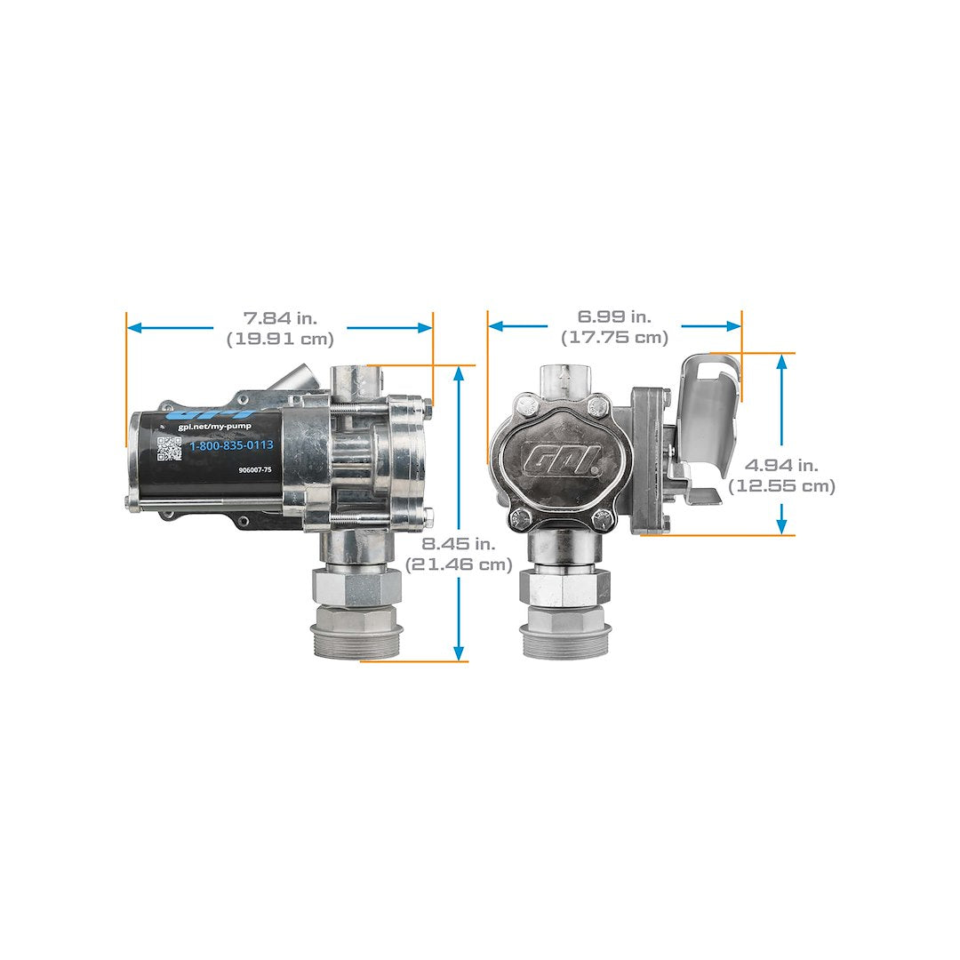 GPI 137100-05 EZ-8 Pump with Spin Collar