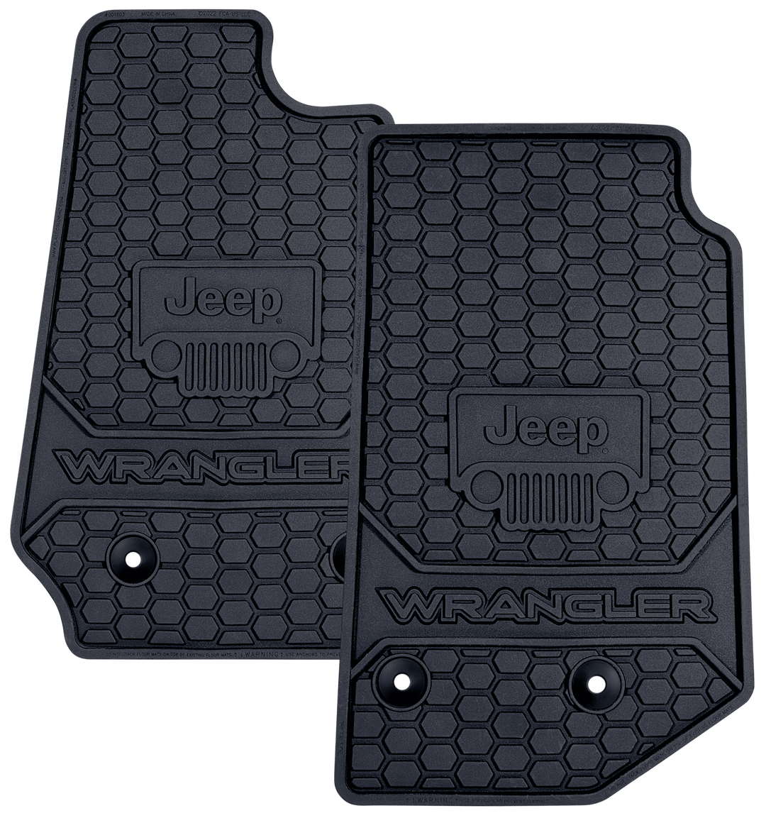 Plasticolor 001803R01 Jeep Direct-Fit Floor Mat