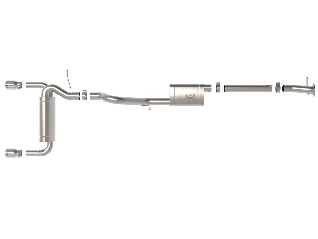 Advanced FLOW Engineering Vulcan Cat-Back System Single Dual Exhaust System Kit 49-33138-P - image 2