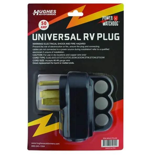 Hughes Auto 50aplug Power Cord Plug End - image 4