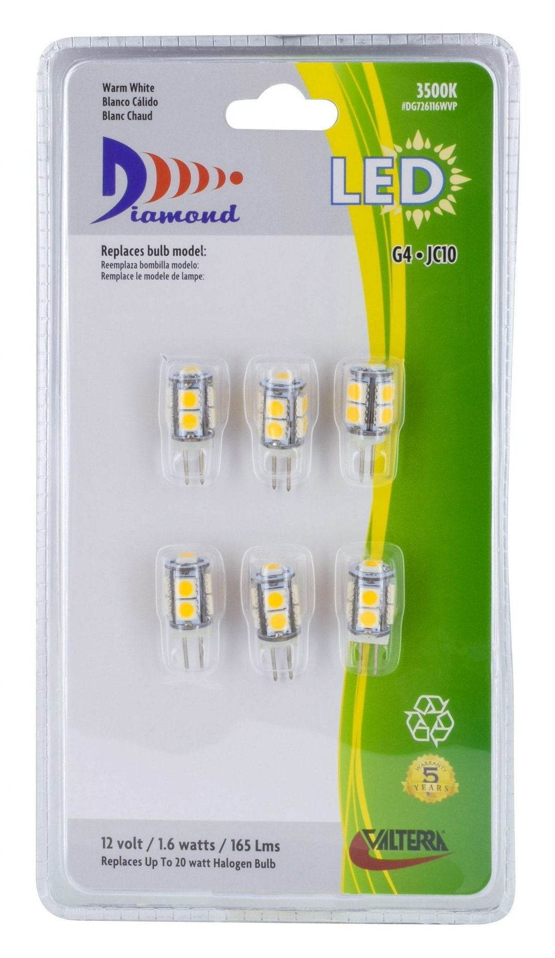 Valterra Dg726116wvp Multi Purpose Light Bulb - Led - image 2