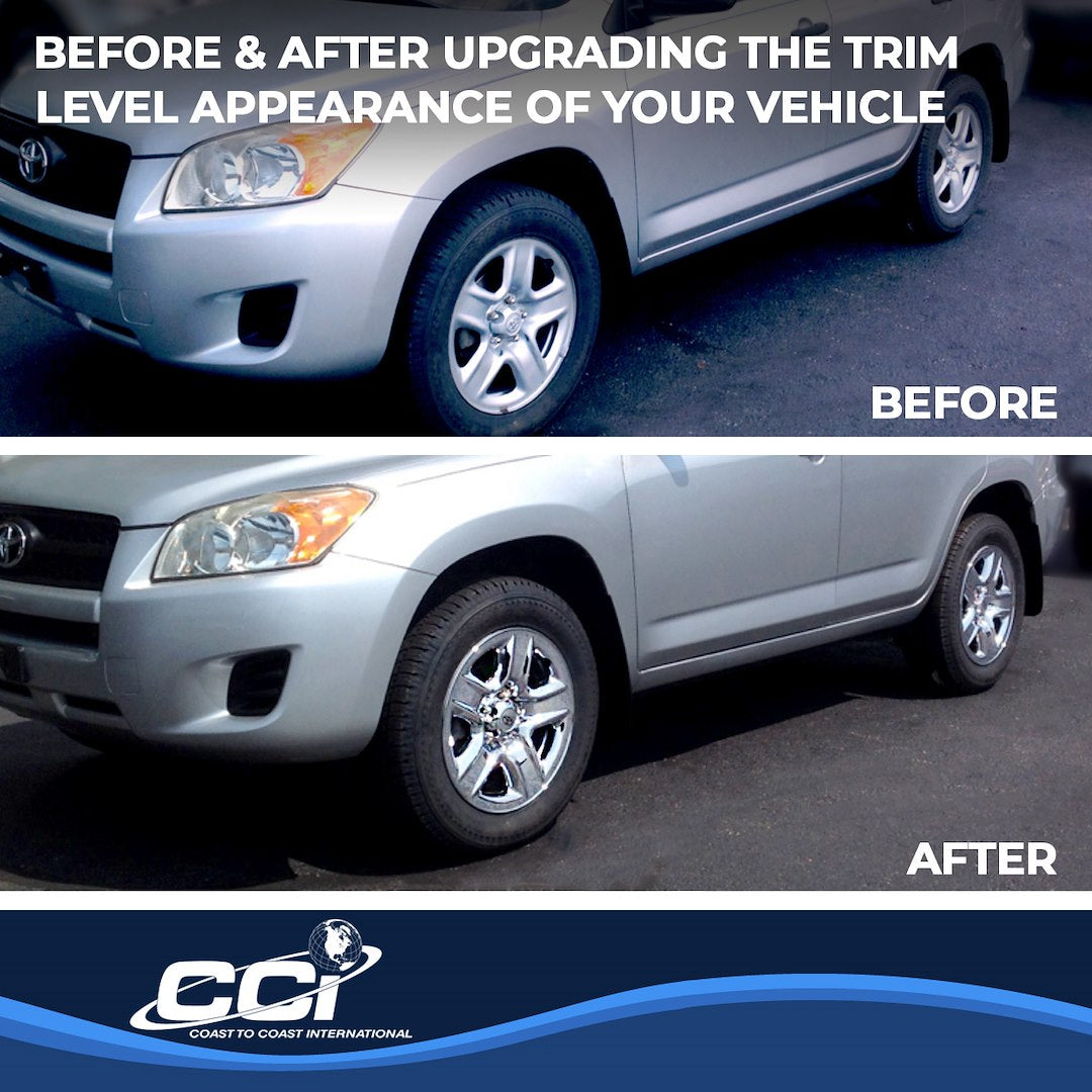Coast To Coast IMP73X Chrome 17-Inch RAV4 Wheel Skins - image 5