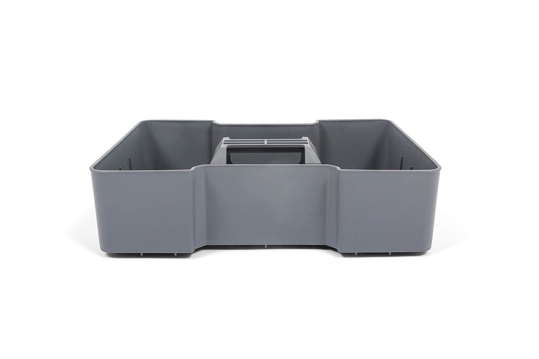 Decked ATB6 Full-Size Gray Polypropylene Tool Box Tray
