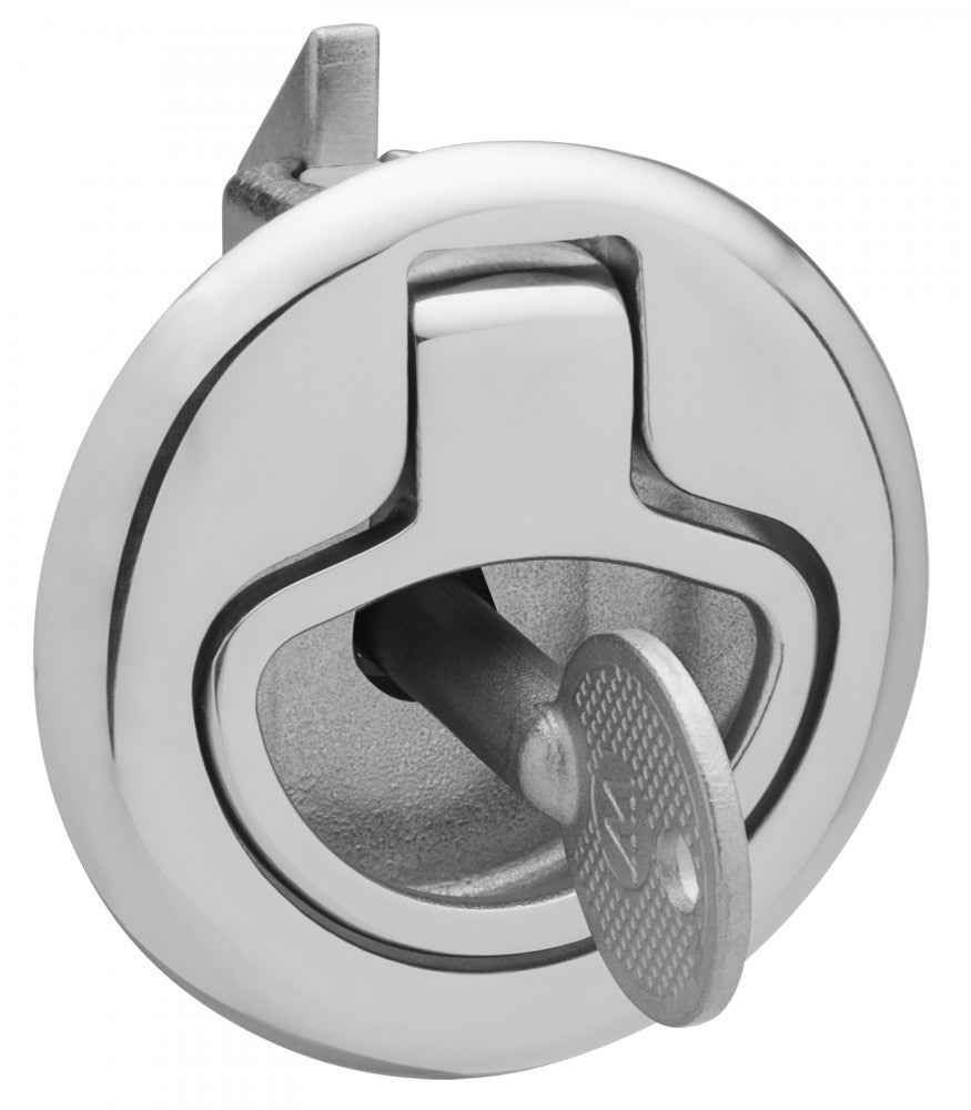 WhiteCap Industries 6136C Locking Drawer Latch - Silver