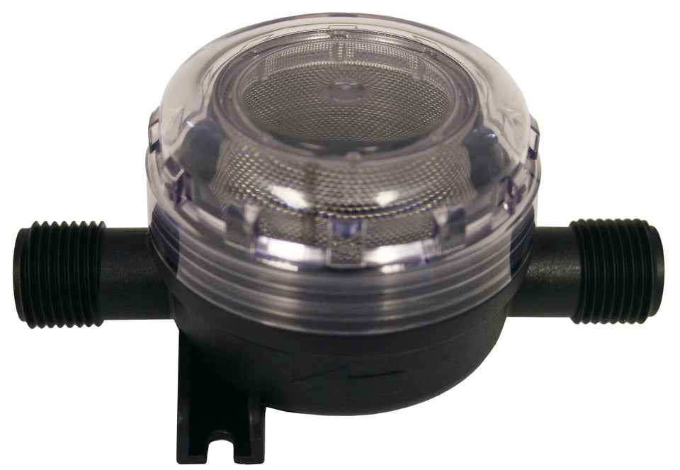 Flojet 01740004A Water-Pump Strainer - 1/2 in-14 Male Pipe Threads