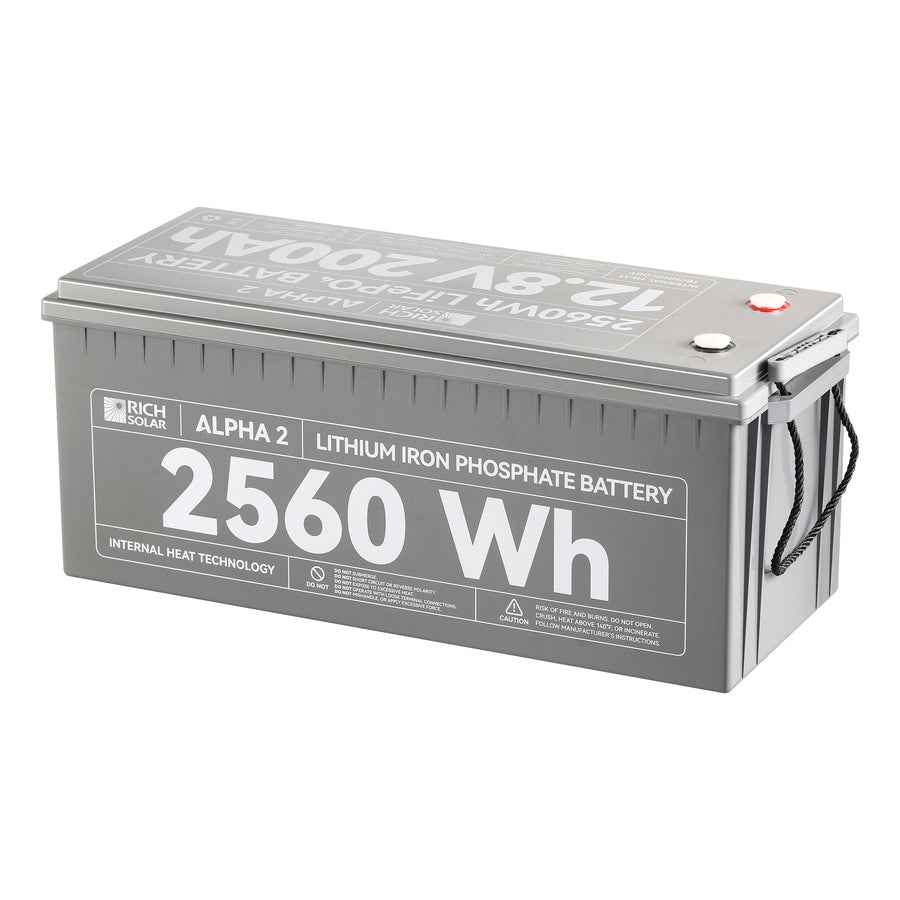 Rich Solar RS-B122S 12V 200Ah Lithium Deep Cycle Battery