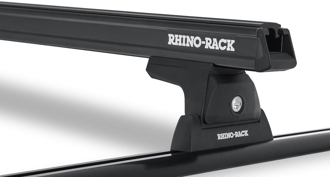 Rhino-Rack Y01-130b Black Heavy Duty Two-Bar Roof Rack
