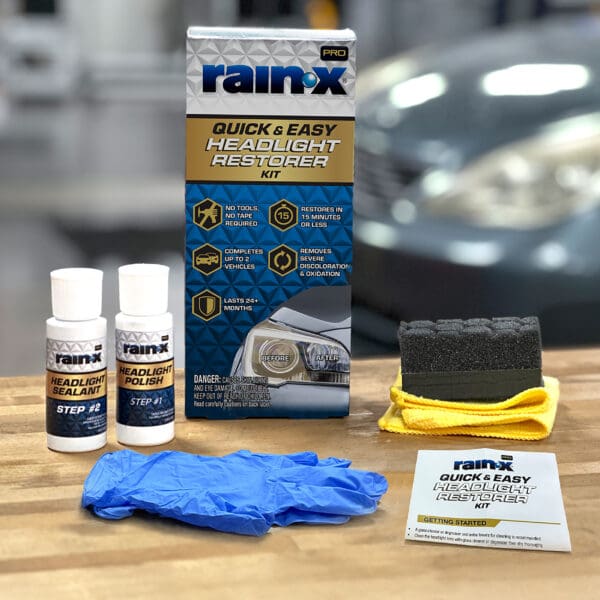 Rain-X 610200 Pro Graphene Headlight Restoration Kit