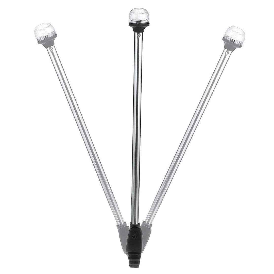 Attwood Marine 5350-PA12-7 Navigation Light - 12 in, Clear